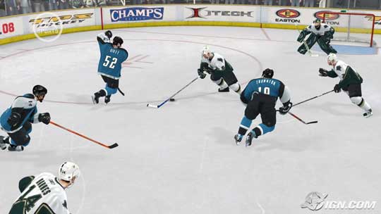 В NHL 08 будут онлайновые лиги