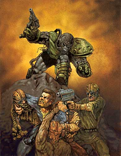 Fallout самый первый концепт арт