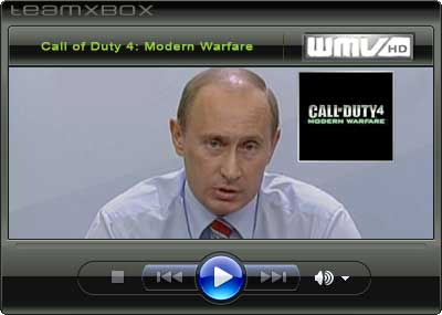 Путин "рецензирует" Call of Duty 4