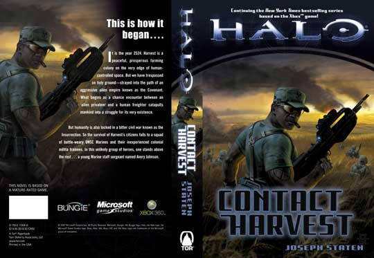 Halo успешна и книжной форме