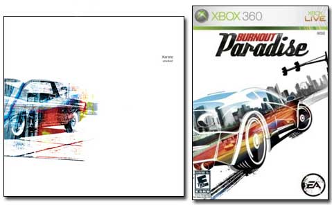 Обложка Burnout Paradise плагиат?