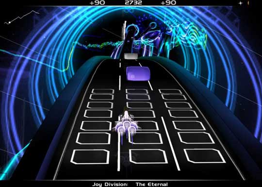 Audiosurf покоряет steam