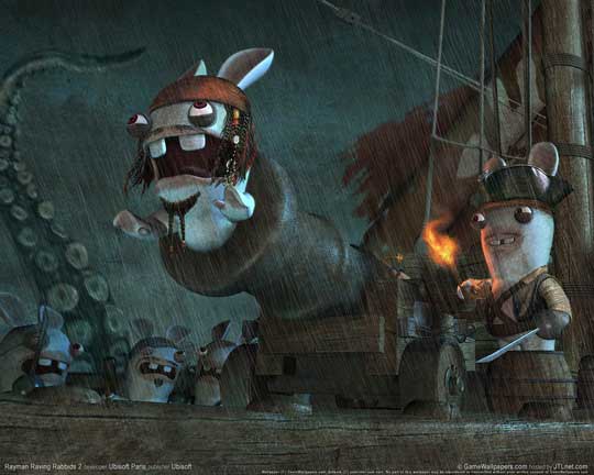 Rayman Raving Rabbids 2 для PC сначала в России