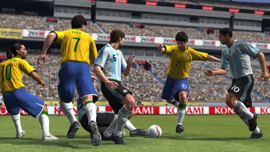 Анонс Pro Evolution Soccer 2009 (скриншоты)